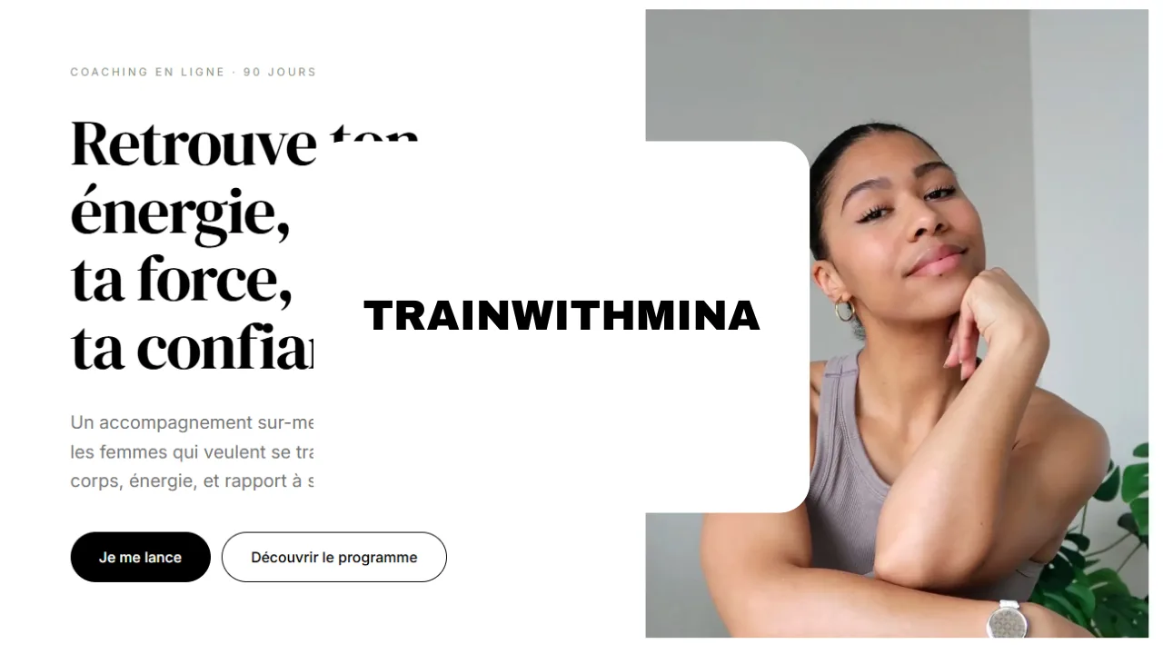 Cas client TrainWithMina - Création site Next.js et tunnel de vente coaching en ligne